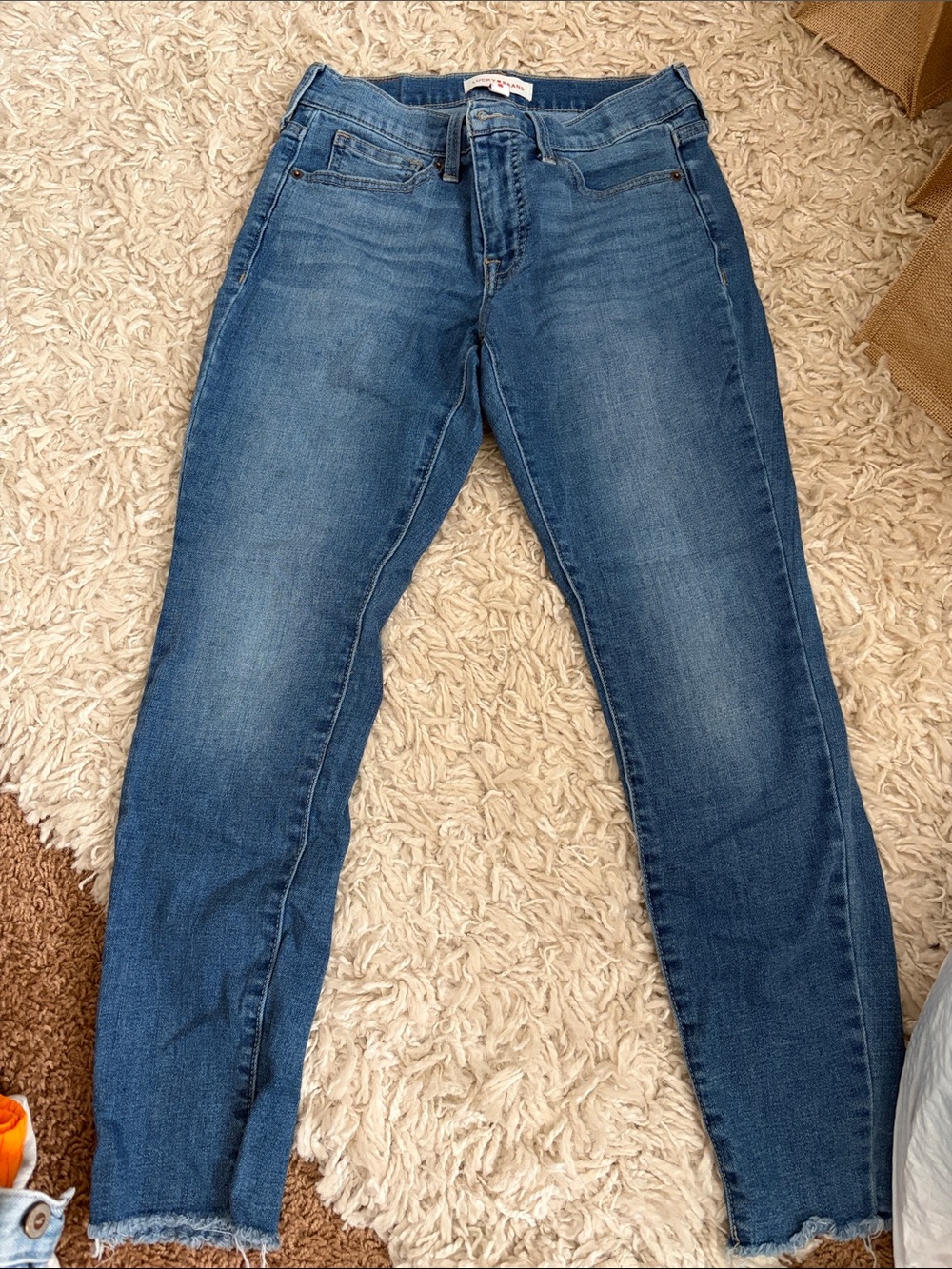 Lucky Brand Medium Blue Women's Skinny Jeans
